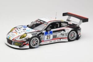 Porsche 911 991.1 GT3 R #21 WTM Racing J. Stursberg / V. Krumbach 24h Nurburgring 2016 Minichamps 1:18 155166021 Métal