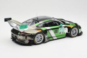 Porsche 911 991.1 GT3 R #540 Black Swan Racing P. Long / T. Pilgrim 24h Daytona 2016 Minichamps 1:18 155166540 Métal — image 2 sur 6