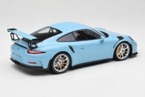 Porsche 911 991.1 GT3 RS Bleu Jantes Mates Minichamps 1:18 153066235 Métal — image 2 sur 6