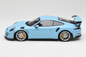 Porsche 911 991.1 GT3 RS Bleu Jantes Mates Minichamps 1:18 153066235 Métal — image 3 sur 6