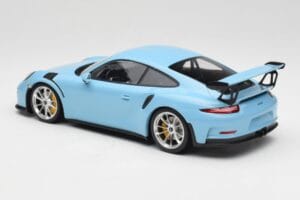 Porsche 911 991.1 GT3 RS Bleu Jantes Mates Minichamps 1:18 153066235 Métal — image 5 sur 6