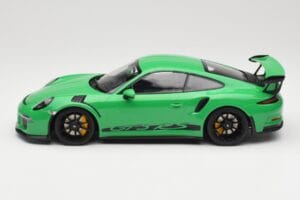 Porsche 911 991.1 GT3 RS Vert Jantes Noires Minichamps 1:18 153066228 Métal — image 3 sur 6