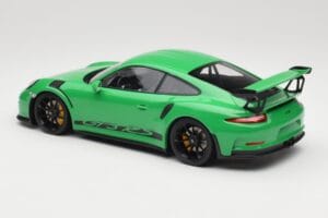 Porsche 911 991.1 GT3 RS Vert Jantes Noires Minichamps 1:18 153066228 Métal — image 5 sur 6