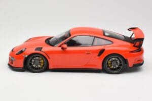 Porsche 911 991.1 GT3 RS Lava Orange Minichamps 1:18 155066220 Métal — image 3 sur 6