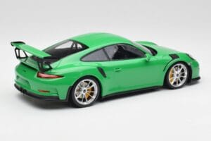 Porsche 911 991.1 GT3 RS Lizard Vert & Roues Argent Minichamps 1:18 153066229 Métal — image 2 sur 6