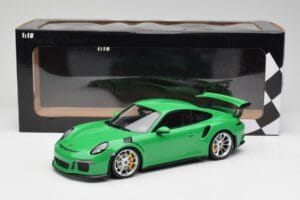 Porsche 911 991.1 GT3 RS Lizard Vert & Roues Argent Minichamps 1:18 153066229 Métal — image 6 sur 6