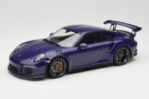 Porsche 911 991.1 GT3 RS Ultraviolet Minichamps 1:18 155066221 Métal
