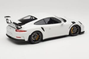 Porsche 911 991.1 GT3 RS Blanc Jantes Noires Minichamps 1:18 153066224 Métal — image 2 sur 6