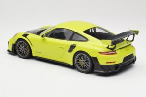 Porsche 911 991.2 GT2 RS Vert Citron avec Jantes Argentées Minichamps 1:18 155068309 Métal — image 5 sur 6