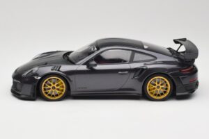 Porsche 911 991.2 GT2 RS Weissach Package Purple Metallic Avec Jantes Magnésium Dorées Minichamps 1:18 153068322 Métal — image 3 sur 6