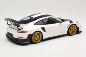 Porsche 911 991.2 GT2 RS Weissach Package Blanc Avec Jantes Dorées Minichamps 1:18 153068308 Métal — image 2 sur 6