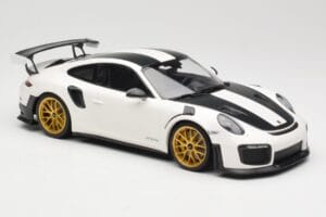 Porsche 911 991.2 GT2 RS Weissach Package Blanc Avec Jantes Dorées Minichamps 1:18 153068308 Métal — image 4 sur 6