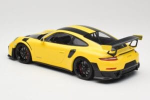 Porsche 911 991.2 GT2 RS Weissach Package Jaune avec Jantes Noires Minichamps 1:18 155068311 Métal — image 5 sur 6
