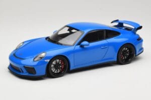 Porsche 911 991.2 GT3 Bleu Minichamps 1:18 110067024 Métal