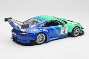 Porsche 911 991.2 GT3 R #4 Falken Motorsports J. Bergmeister / M. Ragginger VLN Westfalenfahrt 2017 Minichamps 1:18 155176904 — image 2 sur 6