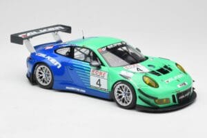 Porsche 911 991.2 GT3 R #4 Falken Motorsports J. Bergmeister / M. Ragginger VLN Westfalenfahrt 2017 Minichamps 1:18 155176904 — image 4 sur 6