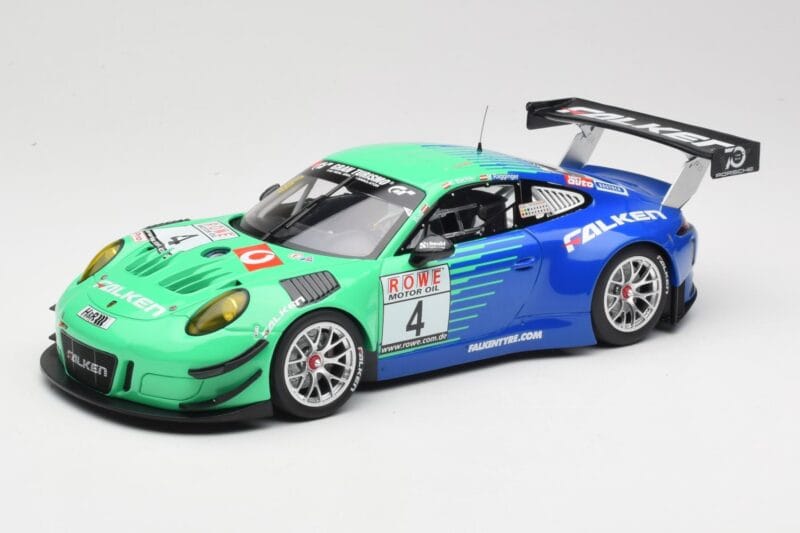 Porsche 911 991.2 GT3 R #4 Falken K. Bachler / M. Ragginger VLN Winner Round 6 2018 Minichamps 1:18 153186994 Métal