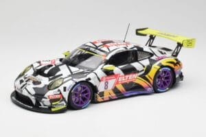 Porsche 911 991.2 GT3 R #8 Iron Force Ring Police 24 Hours Nürburgring 2019 Minichamps 1:18 153196088 Métal