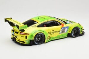 Porsche 911 991.2 GT3 R #911 Manthey Racing R. Dumas / F. Makowiecki 24 Hours of Nurburgring 2017 Minichamps 1:18 155176911 M — image 2 sur 6