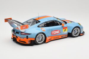 Porsche 911 991.2 GT3 R Pacific Gulf Racing #9 J. Lammers / K. Miura Super GT 300 Series 2017 Minichamps 1:18 155176909 Métal — image 2 sur 6