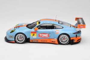 Porsche 911 991.2 GT3 R Pacific Gulf Racing #9 J. Lammers / K. Miura Super GT 300 Series 2017 Minichamps 1:18 155176909 Métal — image 3 sur 6