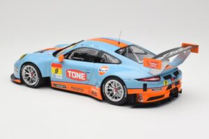Porsche 911 991.2 GT3 R Pacific Gulf Racing #9 J. Lammers / K. Miura Super GT 300 Series 2017 Minichamps 1:18 155176909 Métal — image 5 sur 6