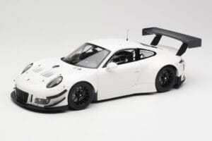 Porsche 911 991.2 GT3 R Blanc avec Jantes Noires Minichamps 1:18 155186900 Métal