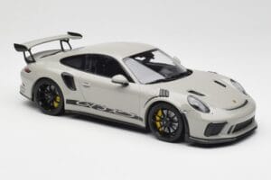Porsche 911 991.2 GT3 RS Chalk Wording Jantes Noires Minichamps 1:18 153068230 Métal — image 4 sur 6