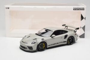 Porsche 911 991.2 GT3 RS Chalk Wording Jantes Noires Minichamps 1:18 153068230 Métal — image 6 sur 6
