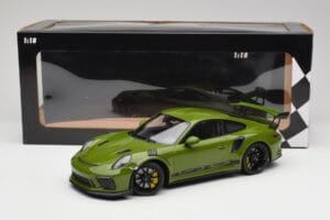 Porsche 911 991.2 GT3 RS Lizard Vert Avec Jantes Noires Minichamps 1:18 155068233 Métal — image 6 sur 6