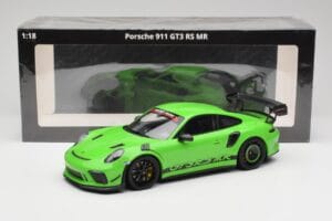 Porsche 911 991.2 GT3 RS Manthey Racing Racing Vert Minichamps 1:18 MR-911-GT3RS-1802 Métal — image 6 sur 6