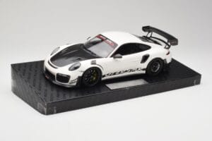 Porsche 911 991.2 GT3 RS Manthey Racing Blanc Minichamps 1:18 MR-911-GT3RS-1801 Métal — image 2 sur 6