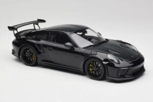 Porsche 911 991.2 GT3 RS Weissach Package Noir & Roues Noires Minichamps 1:18 153068228 Métal — image 4 sur 6