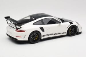 Porsche 911 991.2 GT3 RS Weissach Package Blanc Wording Jantes Magnesium Noires Minichamps 1:18 153068225 Métal — image 2 sur 6