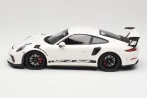 Porsche 911 991.2 GT3 RS Blanc avec Jantes Noires Minichamps 1:18 155068224 Métal — image 3 sur 6