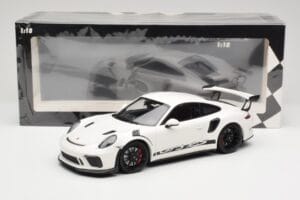 Porsche 911 991.2 GT3 RS Blanc avec Jantes Noires Minichamps 1:18 155068224 Métal — image 6 sur 6