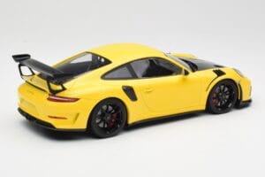Porsche 911 991.2 GT3 RS Jaune avec Jantes Noires Minichamps 1:18 155068231 Métal — image 2 sur 6