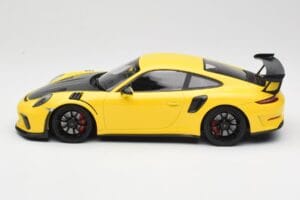 Porsche 911 991.2 GT3 RS Jaune avec Jantes Noires Minichamps 1:18 155068231 Métal — image 3 sur 6