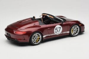 Porsche 911 991.2 Speedster Heritage Edition Cherry Metallic GT Spirit 1:18 GT929 Résine — image 2 sur 6