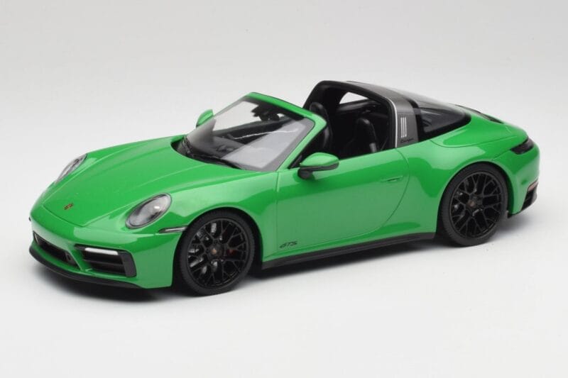 Porsche 911 991.2 Targa 4 GTS British Racing Vert Minichamps 1:18 155061065 Métal