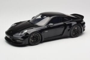 Porsche 911 992 Brabus 900 Rocket-R Obsidian Black GT Spirit 1:18 GT502 Résine