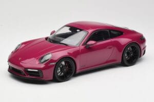 Porsche 911 992 Carrera 4 GTS Rubystar Minichamps 1:18 155063102 Métal
