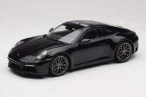 Porsche 911 992 Carrera 4S Blue Metallic Minichamps 1:18 155067321 Métal