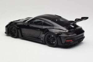 Porsche 911 992 GT3 RS Noir & Jantes Noires Concept Minichamps 1:18 911992003 Métal — image 7 sur 8
