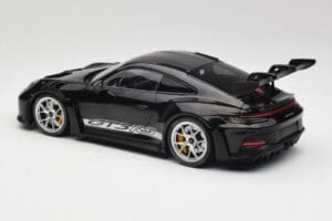 Porsche 911 992 GT3 RS Noir Avec Jantes Argent Minichamps 1:18 155062231 Métal — image 5 sur 6