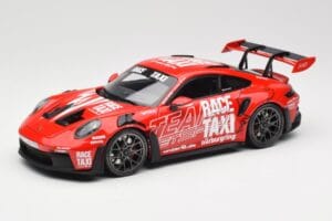 Porsche 911 992 GT3 RS Getspeed Race Taxi Guards Red Minichamps 1:18 110062040 Métal