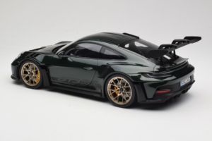 Porsche 911 992 GT3 RS Jet Green Metallic Black Norev 1:12 127532 Métal — image 5 sur 6