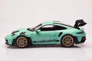 Porsche 911 992 GT3 RS Mint Vert Norev 1:18 187362 Métal — image 4 sur 8