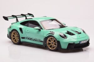 Porsche 911 992 GT3 RS Mint Vert Norev 1:18 187362 Métal — image 6 sur 8