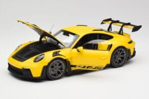 Porsche 911 992 GT3 RS Racing Jaune Norev 1:18 WAP0212810RGT3 Métal — image 2 sur 8